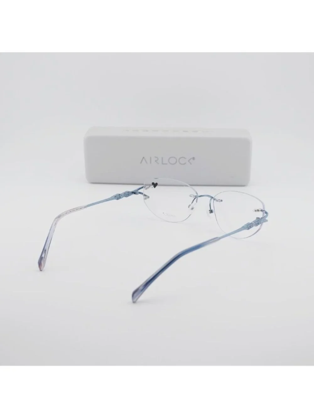 Airlock AIRLOCK JADE 201 407 Cat Eye Eyeglasses 52mm – Light Blue